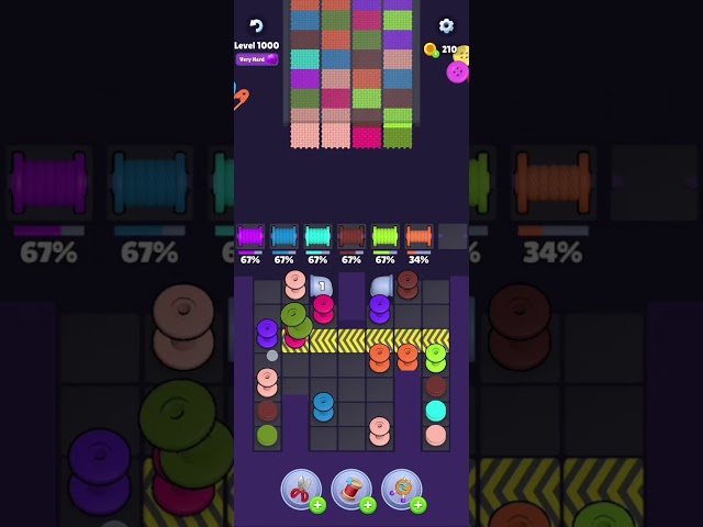 Knit Out Level 1000: Knit Out Game Level 1000