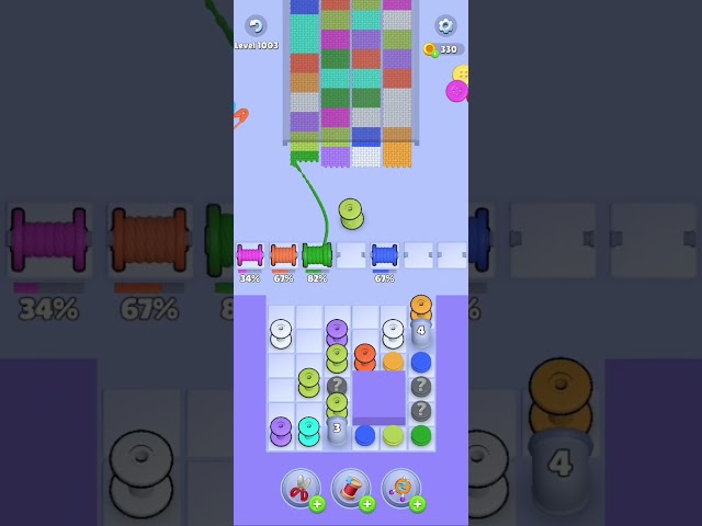 Knit Out Level 1003: Knit Out Game Level 1003