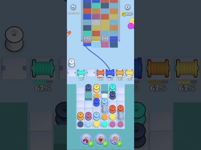 Knit Out Level 1014: Knit Out Game Level 1014
