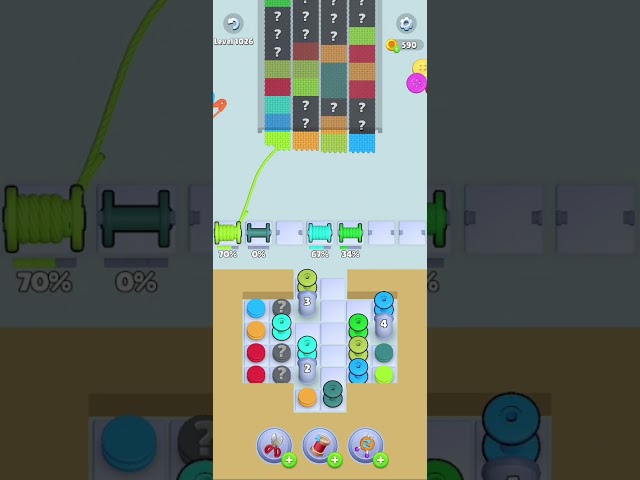 Knit Out Level 1026: Knit Out Game Level 1026