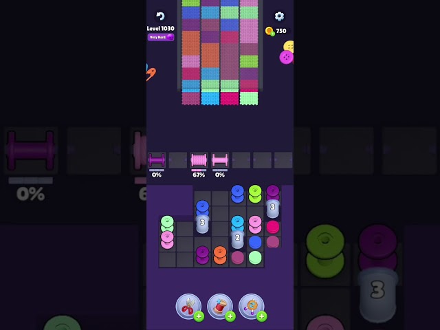 Knit Out Level 1030: Knit Out Game Level 1030