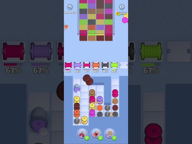 Knit Out Level 1035: Knit Out Game Level 1035