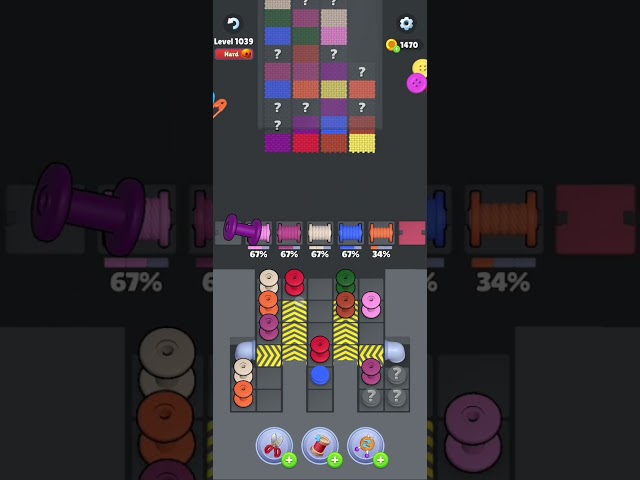 Knit Out Level 1039: Knit Out Game Level 1039