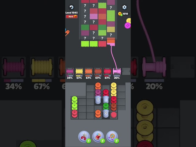 Knit Out Level 1045: Knit Out Game Level 1045