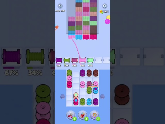 Knit Out Level 1051: Knit Out Game Level 1051