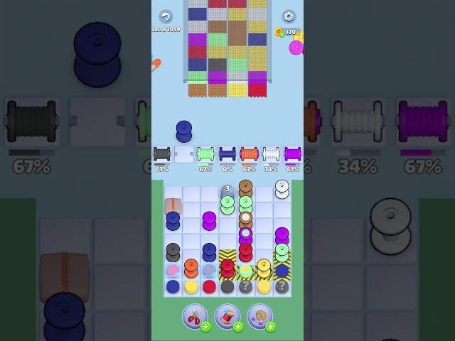 Knit Out Level 1059: Knit Out Game Level 1059