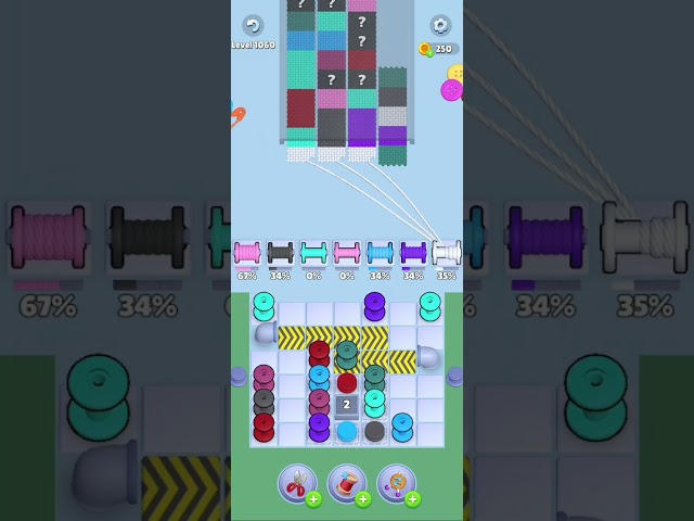 Knit Out Level 1060: Knit Out Game Level 1060