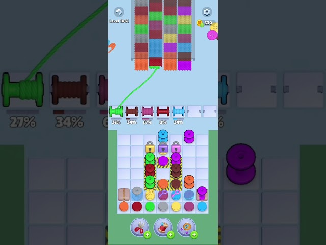 Knit Out Level 1061: Knit Out Game Level 1061