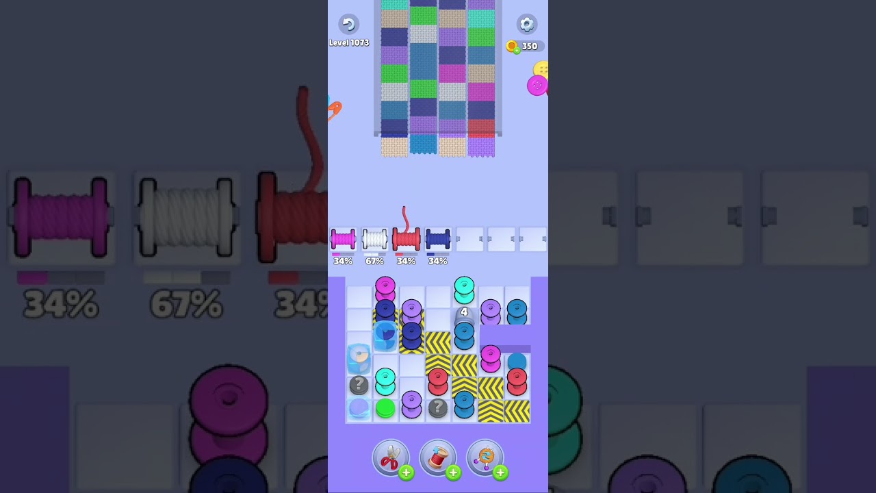 Knit Out Level 1073: Knit Out Game Level 1073