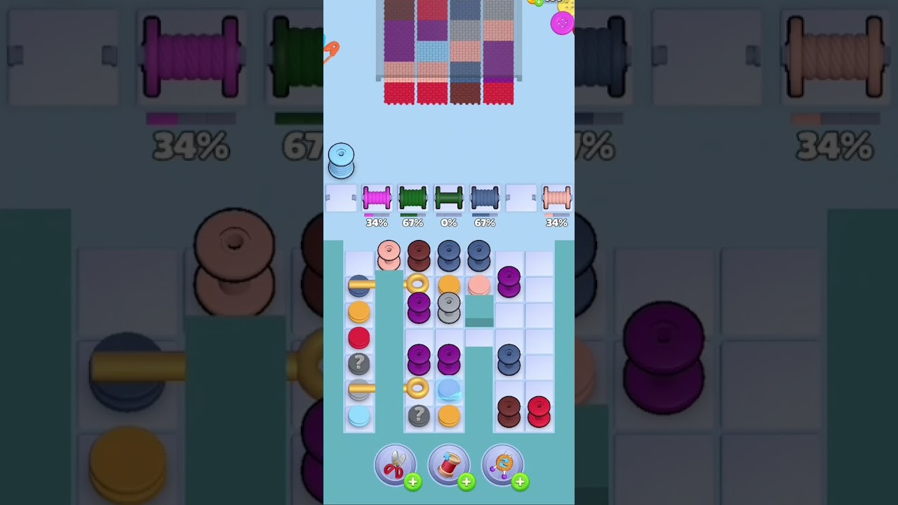 Knit Out Level 1084: Knit Out Game Level 1084