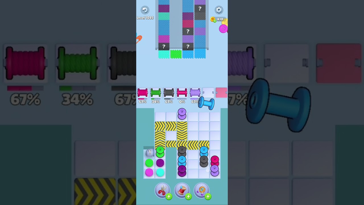 Knit Out Level 1085: Knit Out Game Level 1085