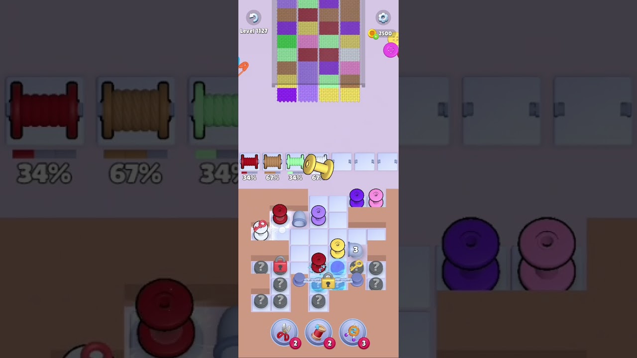 Knit Out Level 1127: Knit Out Game Level 1127