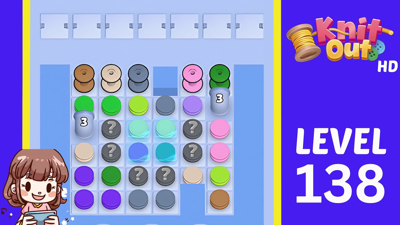 Knit Out Level 138: Knit Out Game Level 138