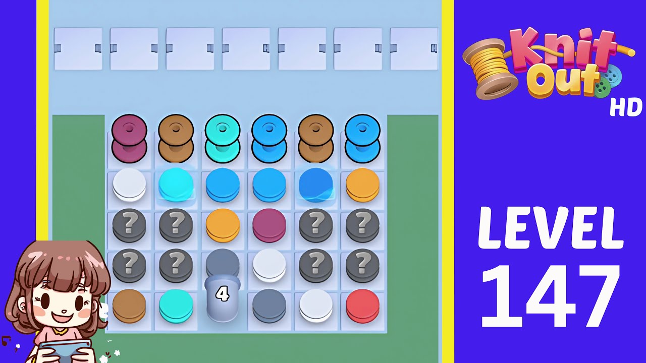Knit Out Level 147: Knit Out Game Level 147