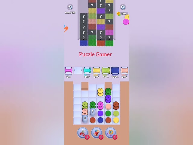 Knit Out Level 152: Knit Out Game Level 152