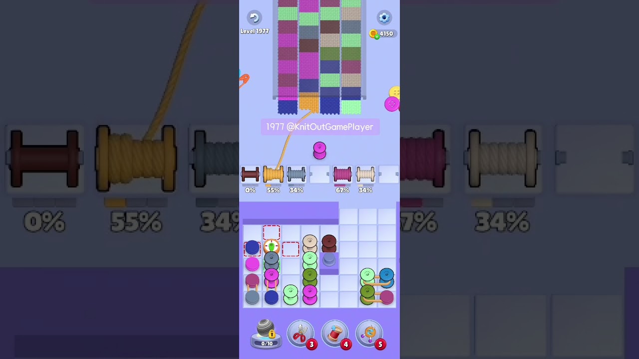 Knit Out Level 1977: Knit Out Game Level 1977
