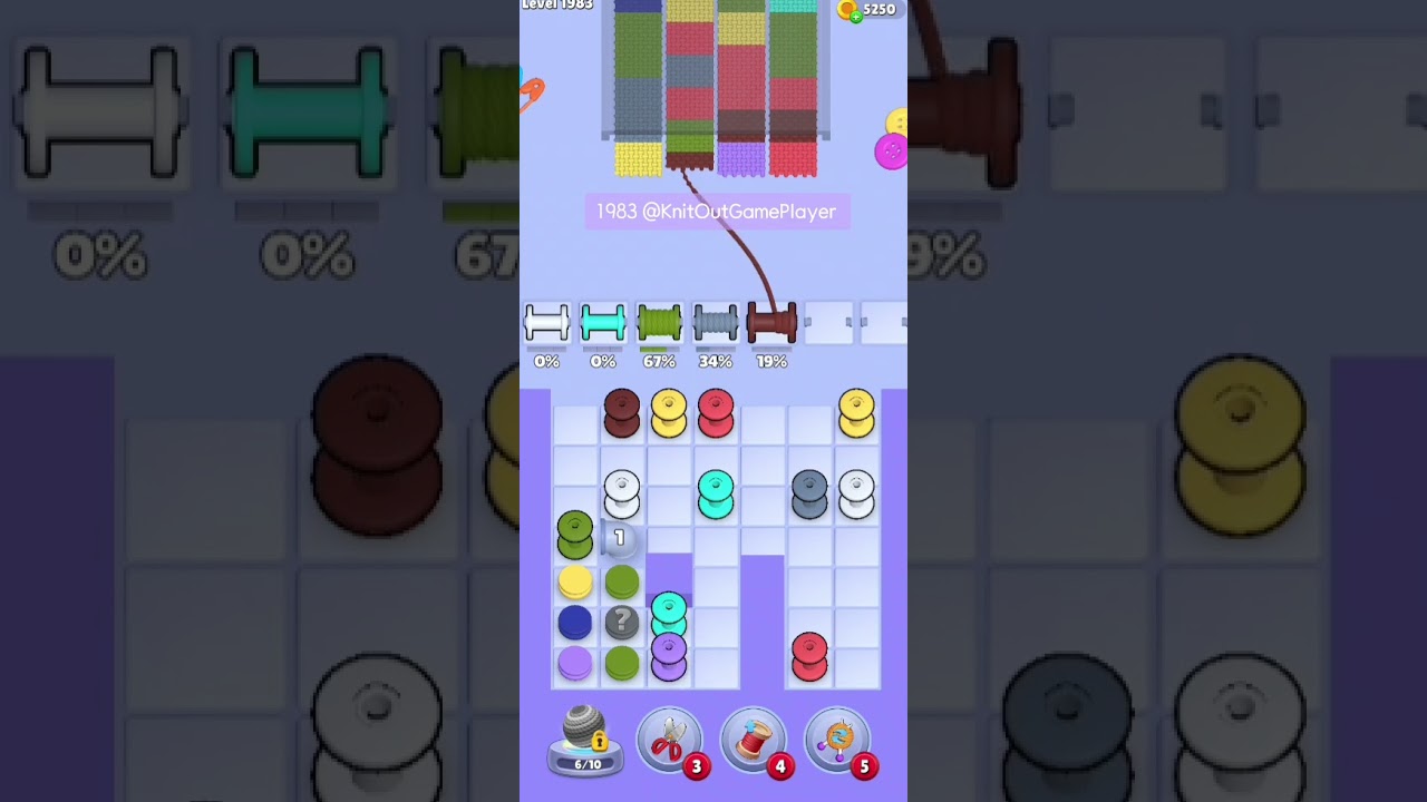 Knit Out Level 1983: Knit Out Game Level 1983