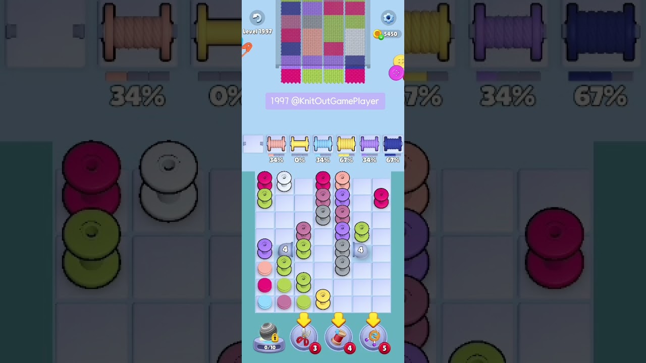 Knit Out Level 1997: Knit Out Game Level 1997