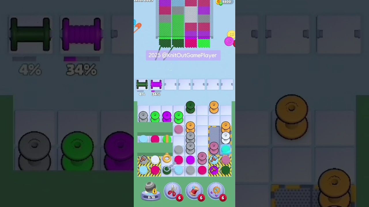Knit Out Level 2025: Knit Out Game Level 2025
