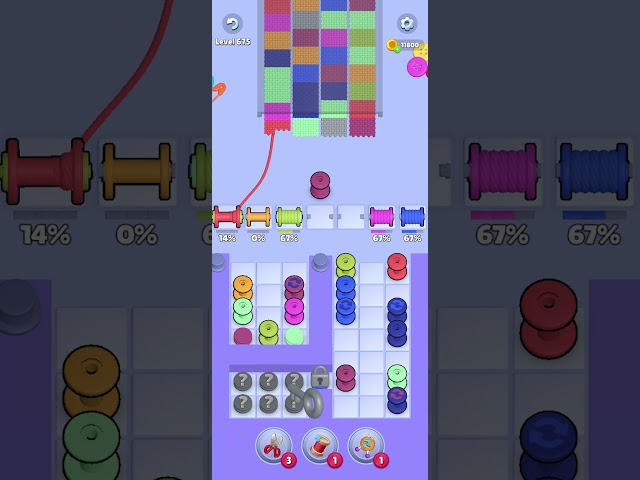 Knit Out Level 675: Knit Out Game Level 675
