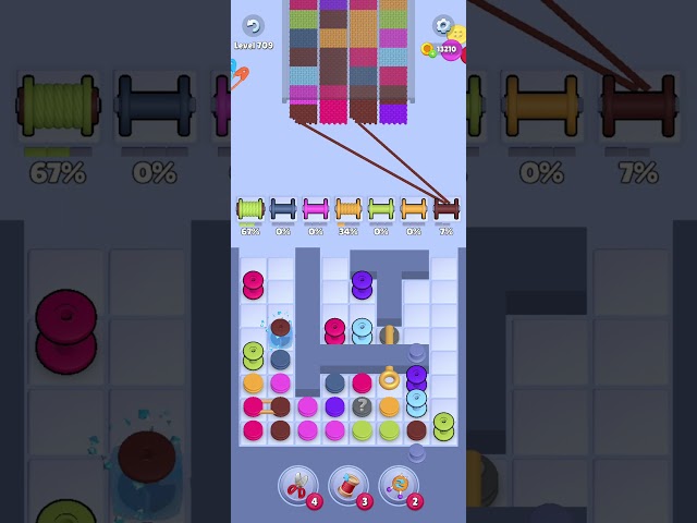 Knit Out Level 709: Knit Out Game Level 709