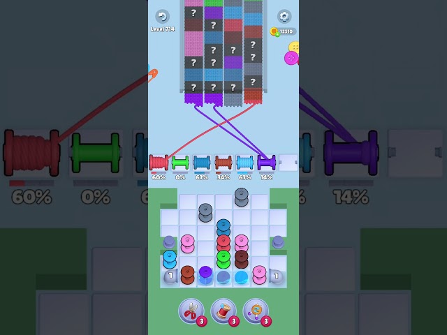 Knit Out Level 714: Knit Out Game Level 714