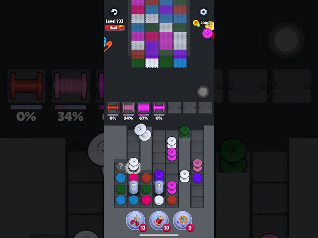 Knit Out Level 733: Knit Out Game Level 733