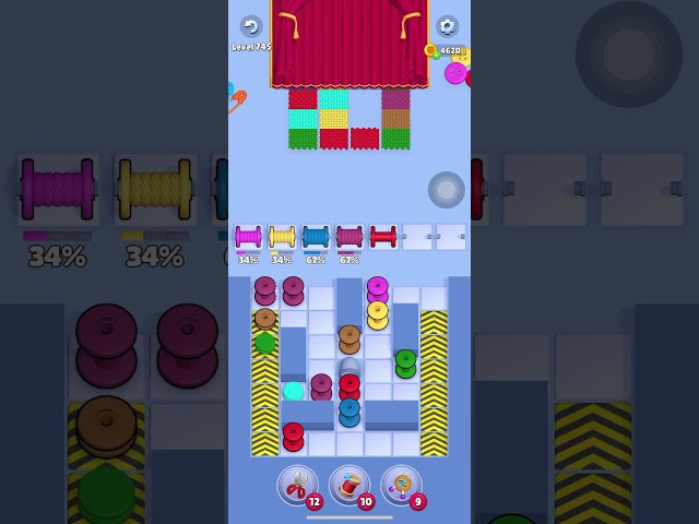 Knit Out Level 745: Knit Out Game Level 745