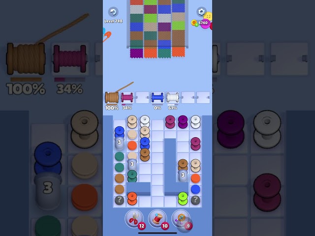 Knit Out Level 748: Knit Out Game Level 748