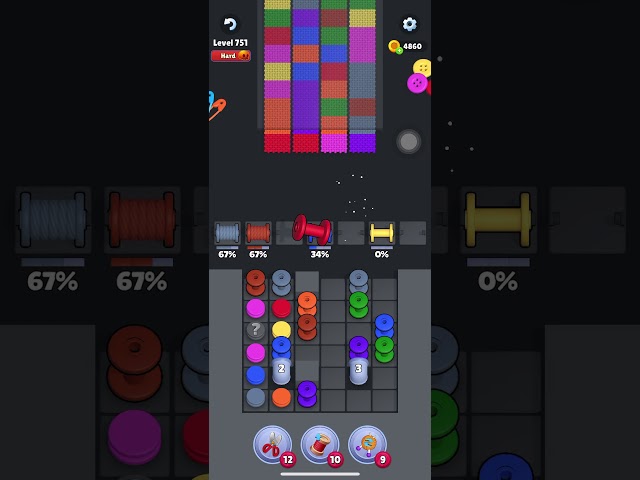 Knit Out Level 751: Knit Out Game Level 751