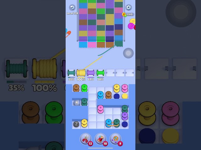 Knit Out Level 758: Knit Out Game Level 758