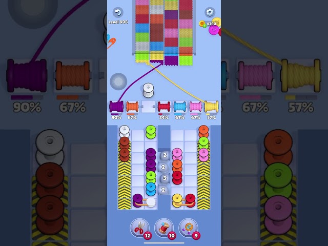 Knit Out Level 806: Knit Out Game Level 806