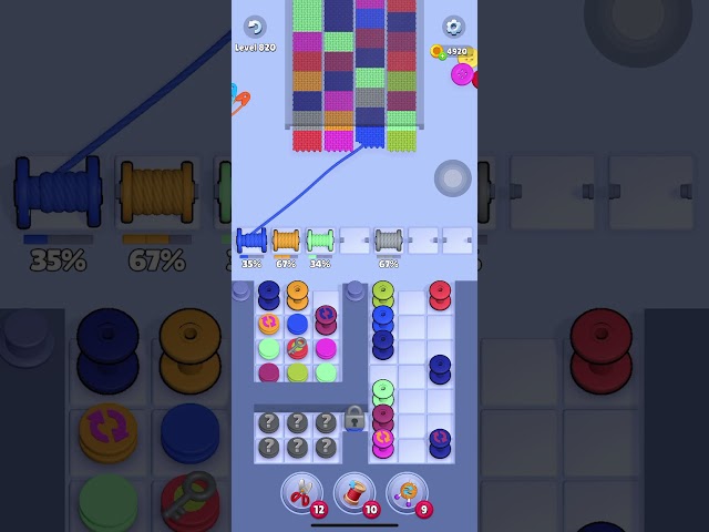 Knit Out Level 820: Knit Out Game Level 820