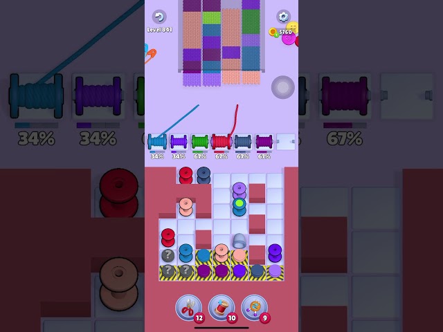 Knit Out Level 841: Knit Out Game Level 841