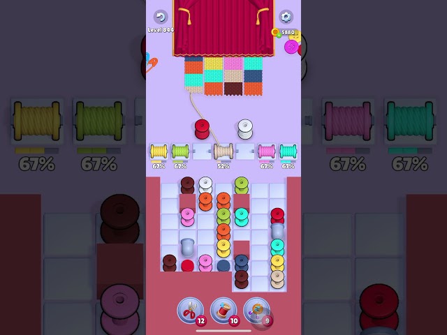 Knit Out Level 844: Knit Out Game Level 844