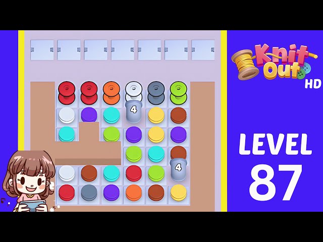 Knit Out Level 87: Knit Out Game Level 87