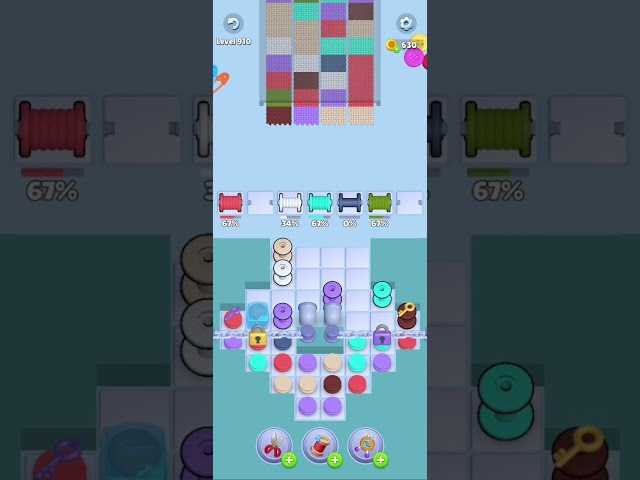 Knit Out Level 910: Knit Out Game Level 910