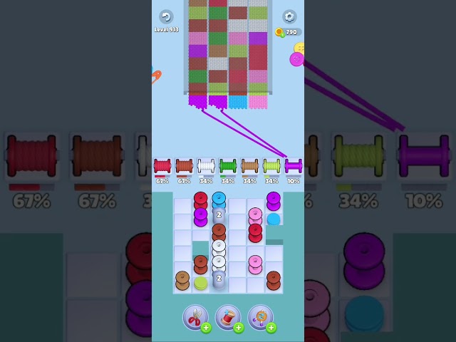 Knit Out Level 913: Knit Out Game Level 913