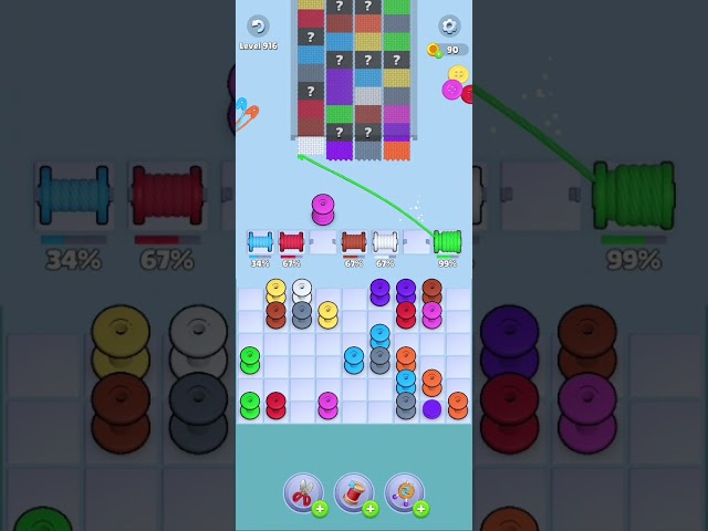 Knit Out Level 916: Knit Out Game Level 916