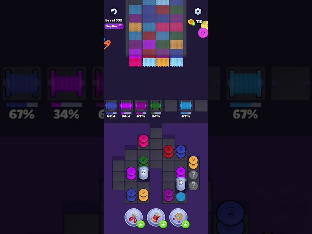 Knit Out Level 932: Knit Out Game Level 932