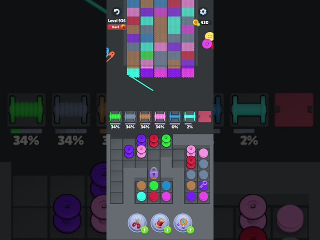 Knit Out Level 936: Knit Out Game Level 936