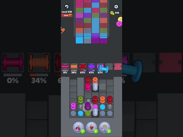 Knit Out Level 938: Knit Out Game Level 938