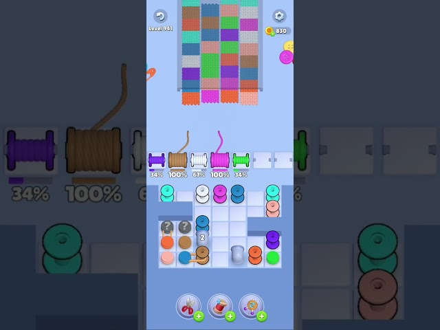Knit Out Level 941: Knit Out Game Level 941