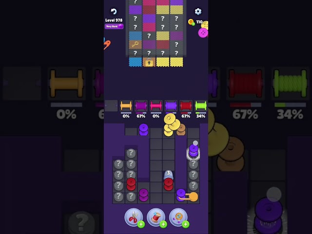 Knit Out Level 978: Knit Out Game Level 978